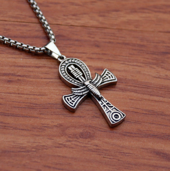 Women's & Men's Titanium Steel Thor Hammer Stainless Viking Necklace