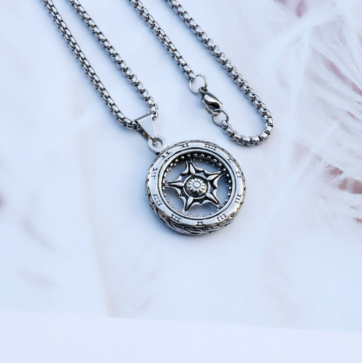 Women's & Men's Titanium Steel Thor Hammer Stainless Viking Necklace