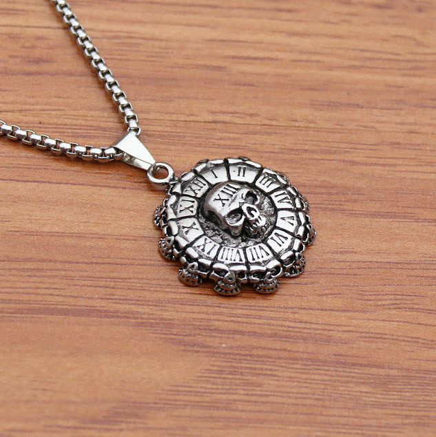 Women's & Men's Titanium Steel Thor Hammer Stainless Viking Necklace