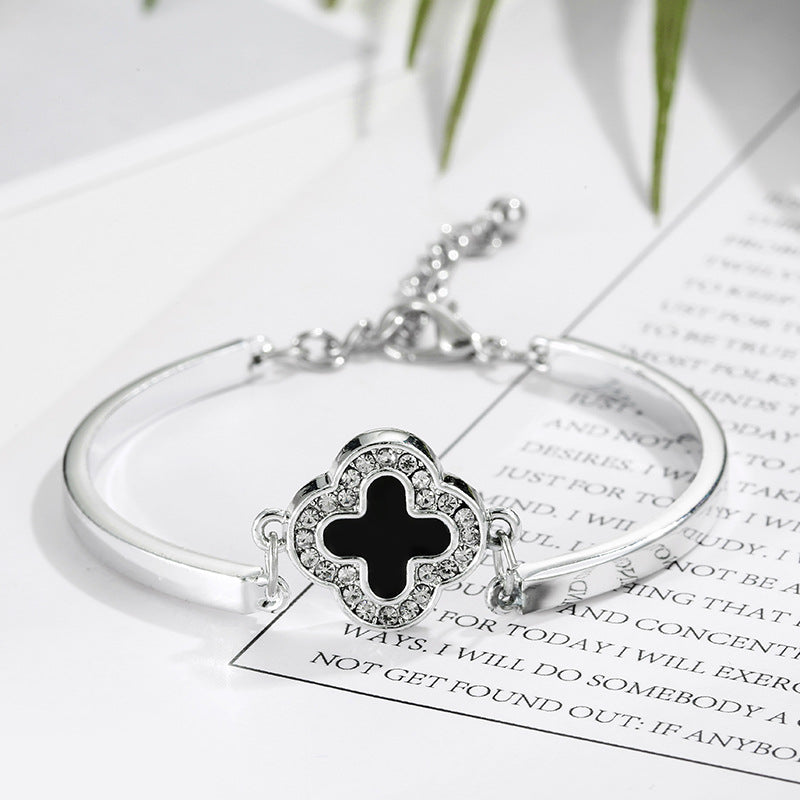 Stall Night Market Zircon Diamond Alloy Bracelets