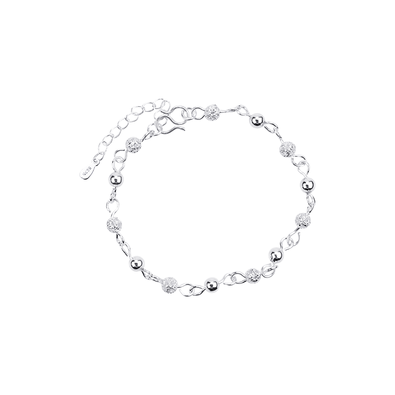 Hollow Sier Shop Ladies Diet Balls Korean Bracelet
