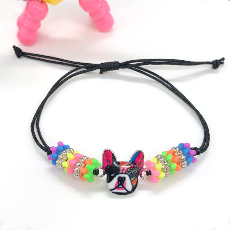 Cute Small Animal Creative Fashion Wax Line Bracelets