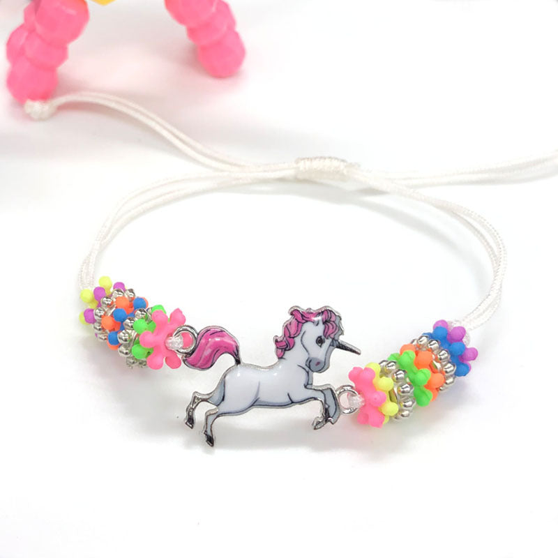 Cute Small Animal Creative Fashion Wax Line Bracelets