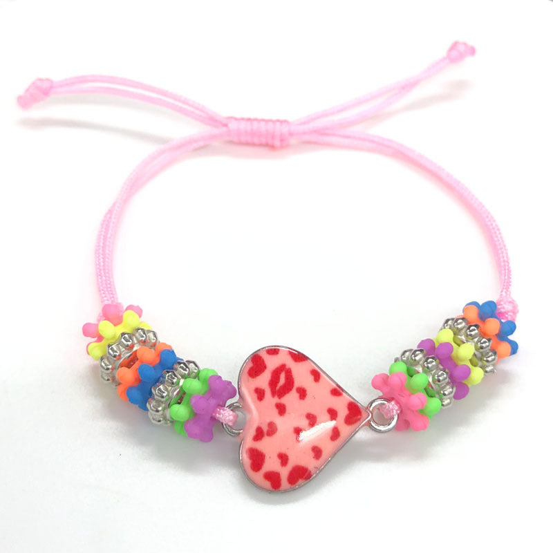 Cute Small Animal Creative Fashion Wax Line Bracelets