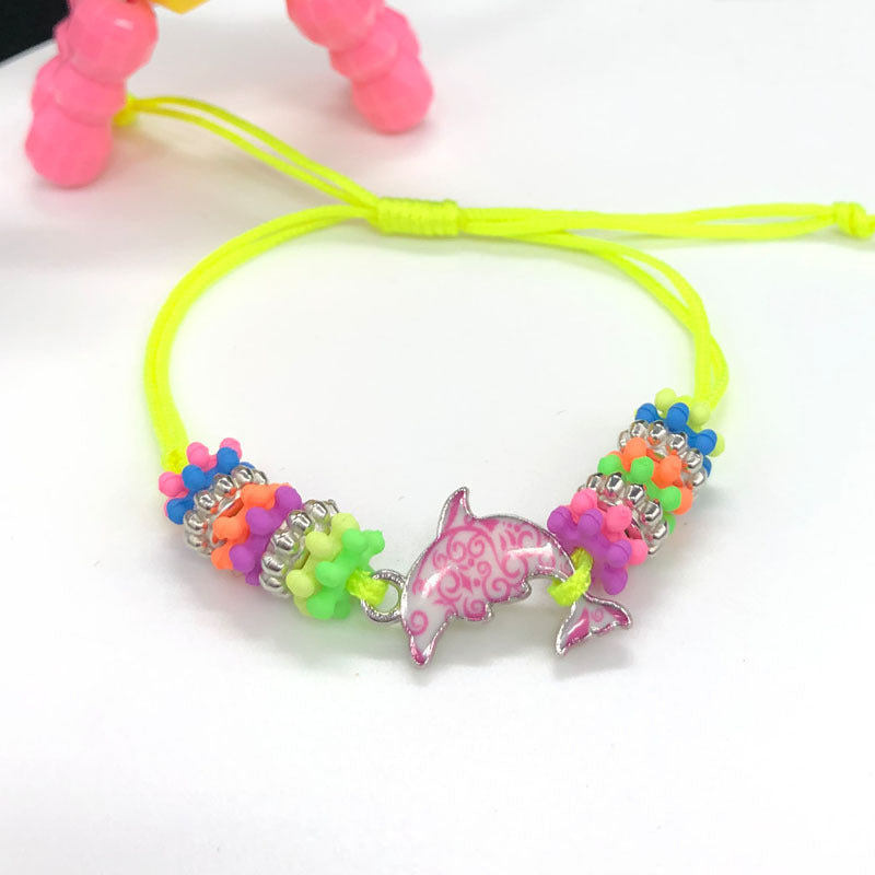 Cute Small Animal Creative Fashion Wax Line Bracelets