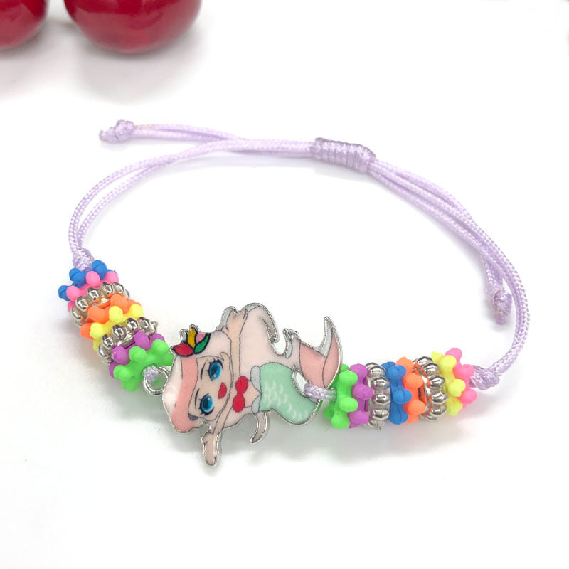 Cute Small Animal Creative Fashion Wax Line Bracelets