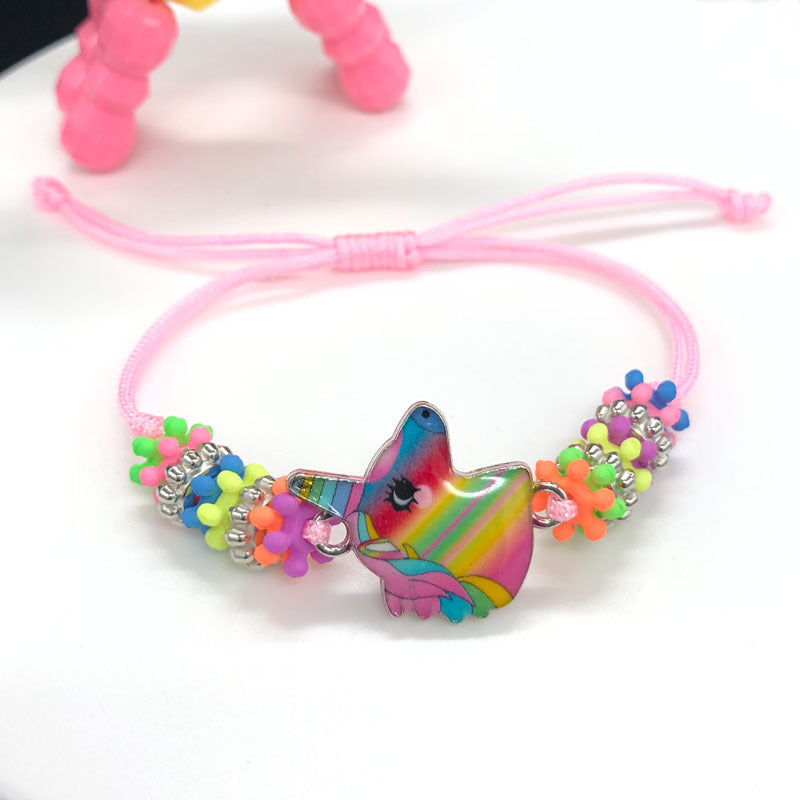 Cute Small Animal Creative Fashion Wax Line Bracelets