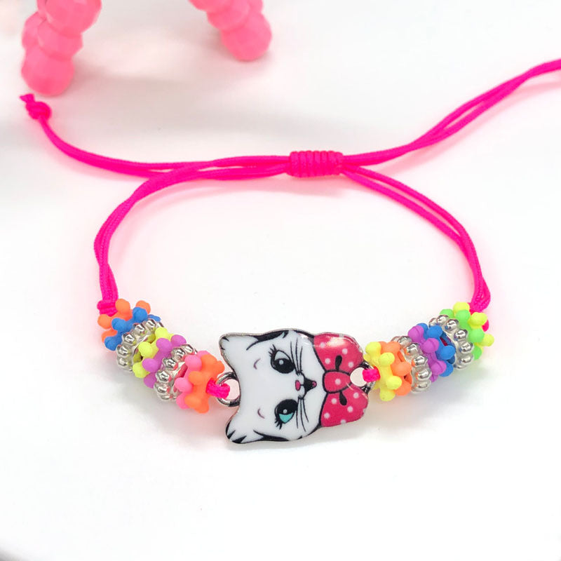 Cute Small Animal Creative Fashion Wax Line Bracelets