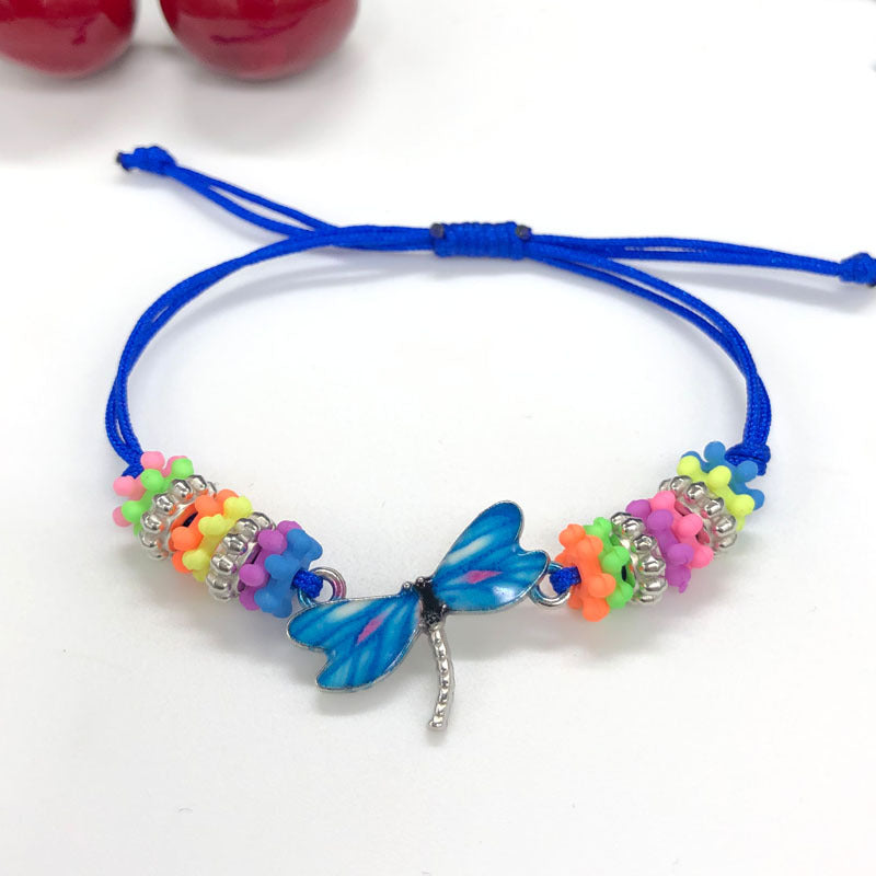 Cute Small Animal Creative Fashion Wax Line Bracelets