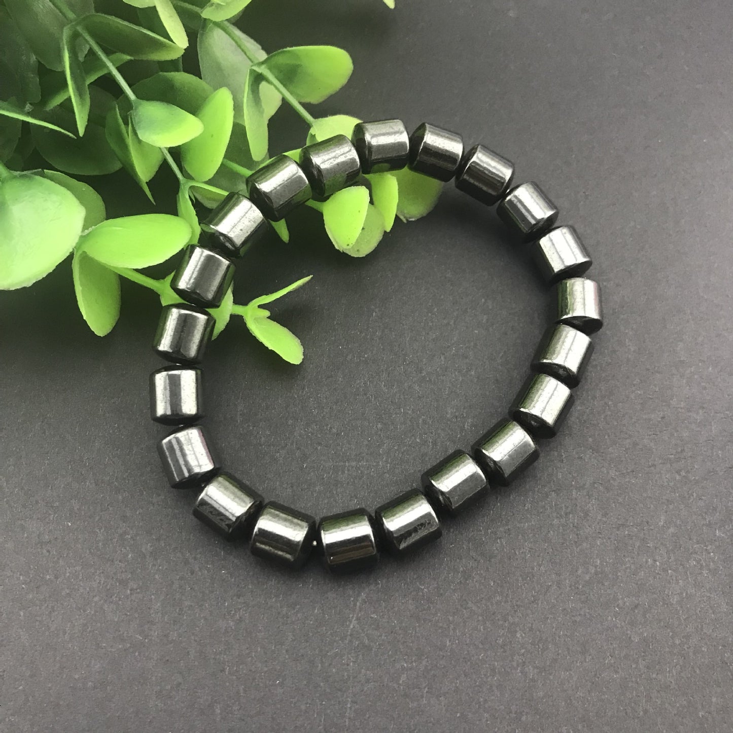 Modische schwarze Magnet-Ornament-Gesundheitsstand-Armbänder