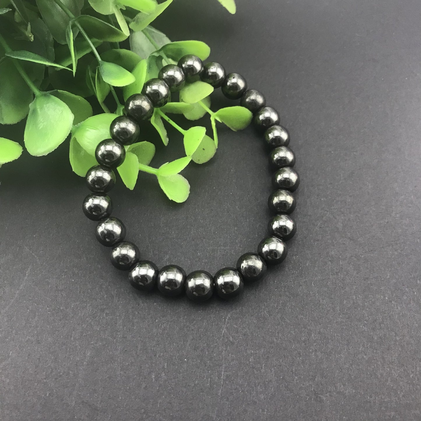 Modische schwarze Magnet-Ornament-Gesundheitsstand-Armbänder