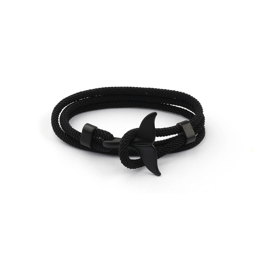 Anchor Style Whale Tail Life Lovers Bracelets