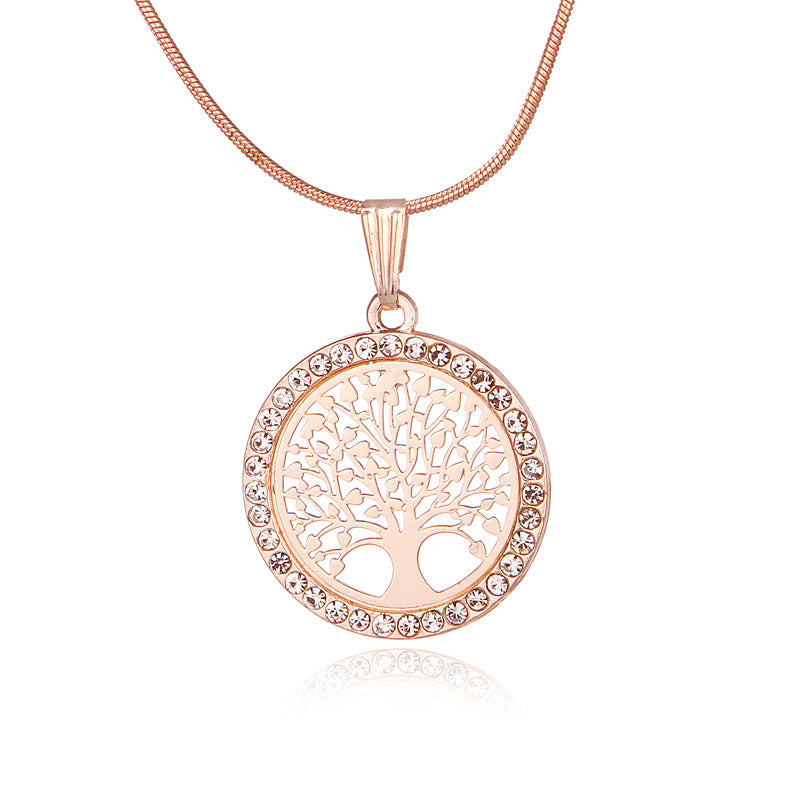 Tree Of Life Fashion Personality Hollow Necklaces