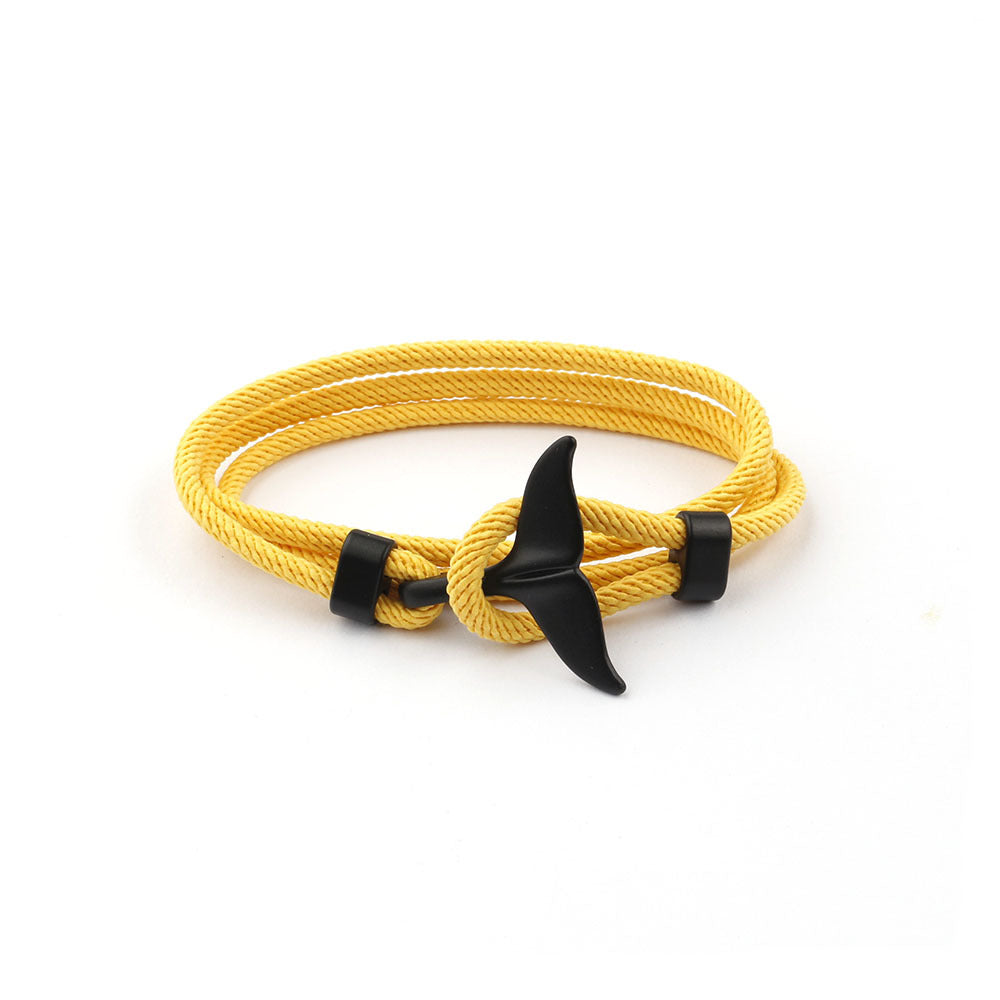 Anker-Stil Whale Tail Life Lovers Armbänder