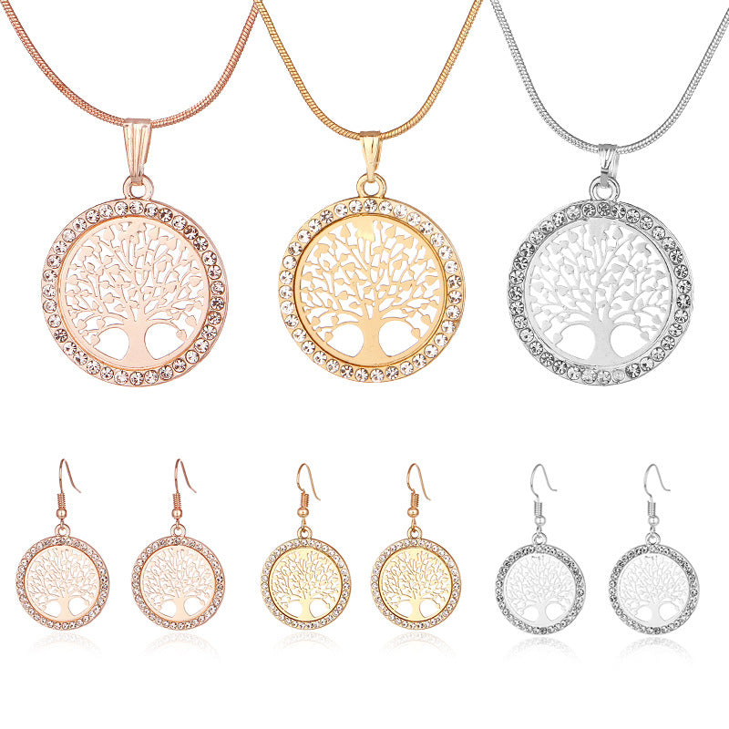Tree Of Life Fashion Personality Hollow Necklaces