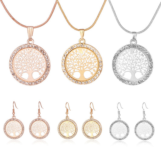 Tree Of Life Fashion Personality Hollow Necklaces