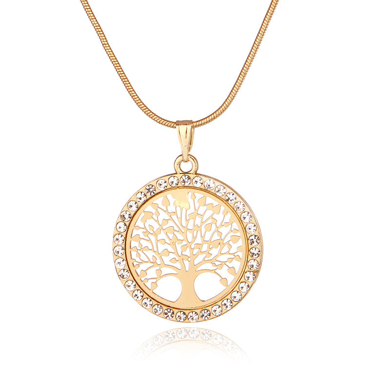 Tree Of Life Fashion Personality Hollow Necklaces