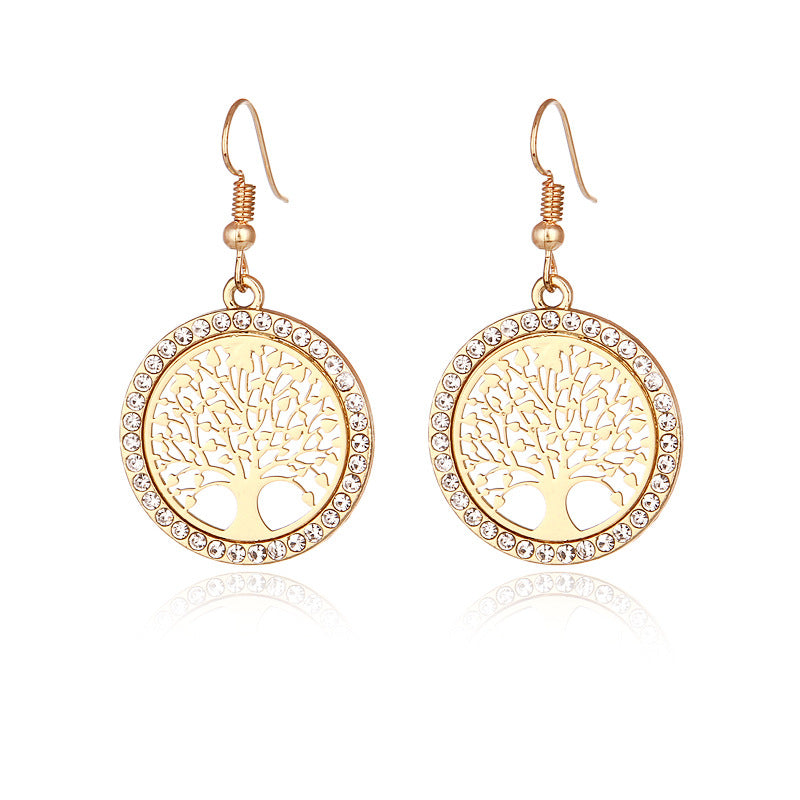 Tree Of Life Fashion Personality Hollow Necklaces