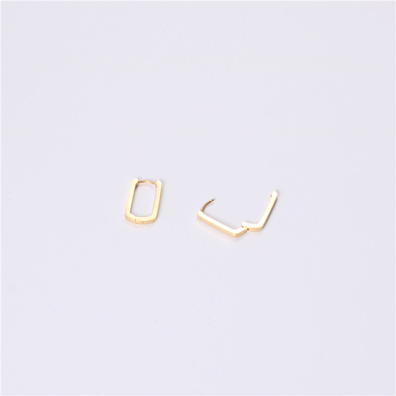 Women's Simple And Elegant U-shaped Exaggerated Gift Earrings