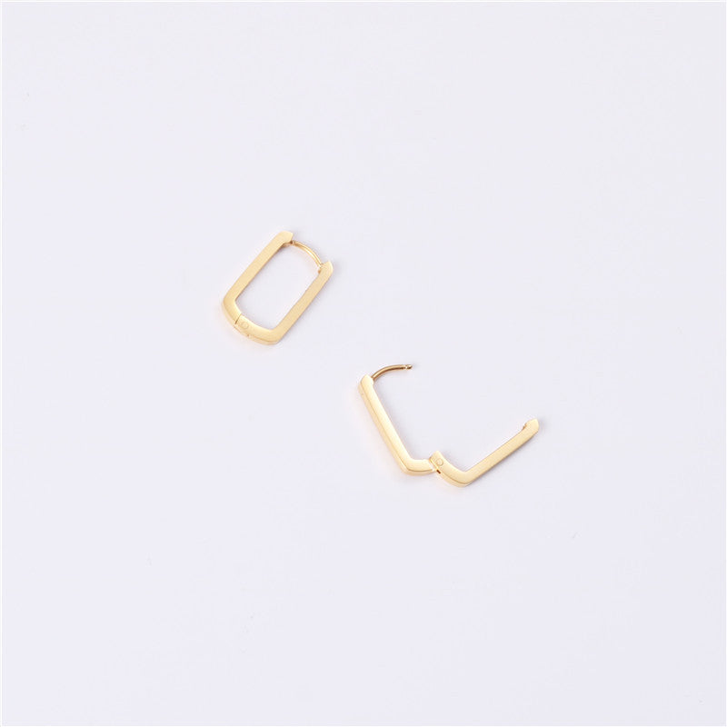 Women's Simple And Elegant U-shaped Exaggerated Gift Earrings