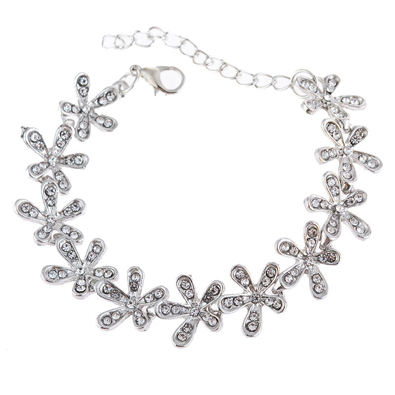 Ornament Fashion Temperament And Snowflake Flower Bracelets