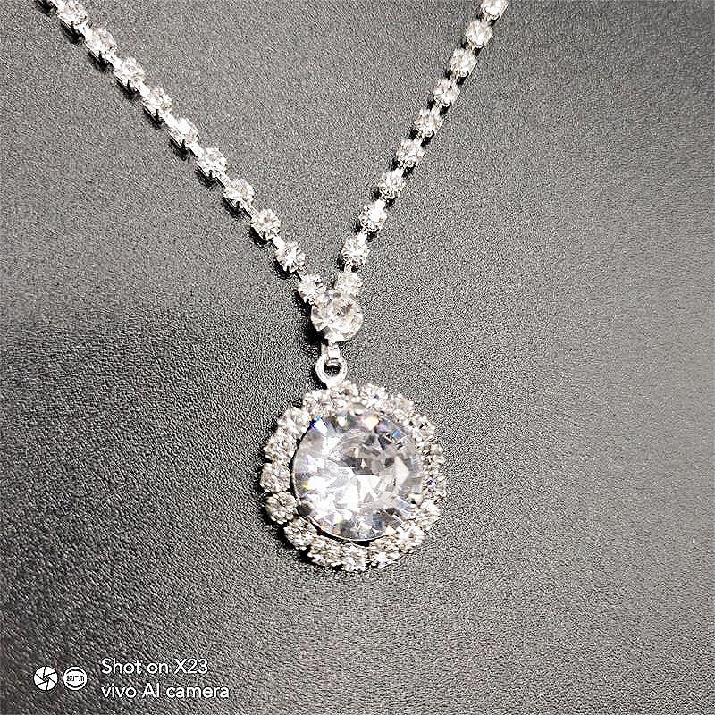 Bright Claw Chain Rhinestone Zircon Ear Jewelry Set