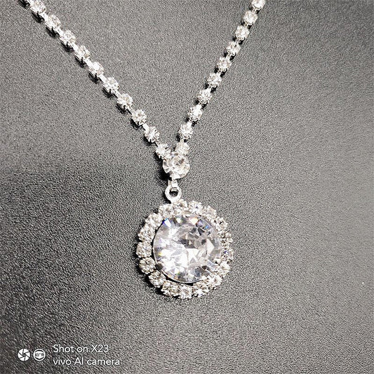 Bright Claw Chain Rhinestone Zircon Ear Jewelry Set