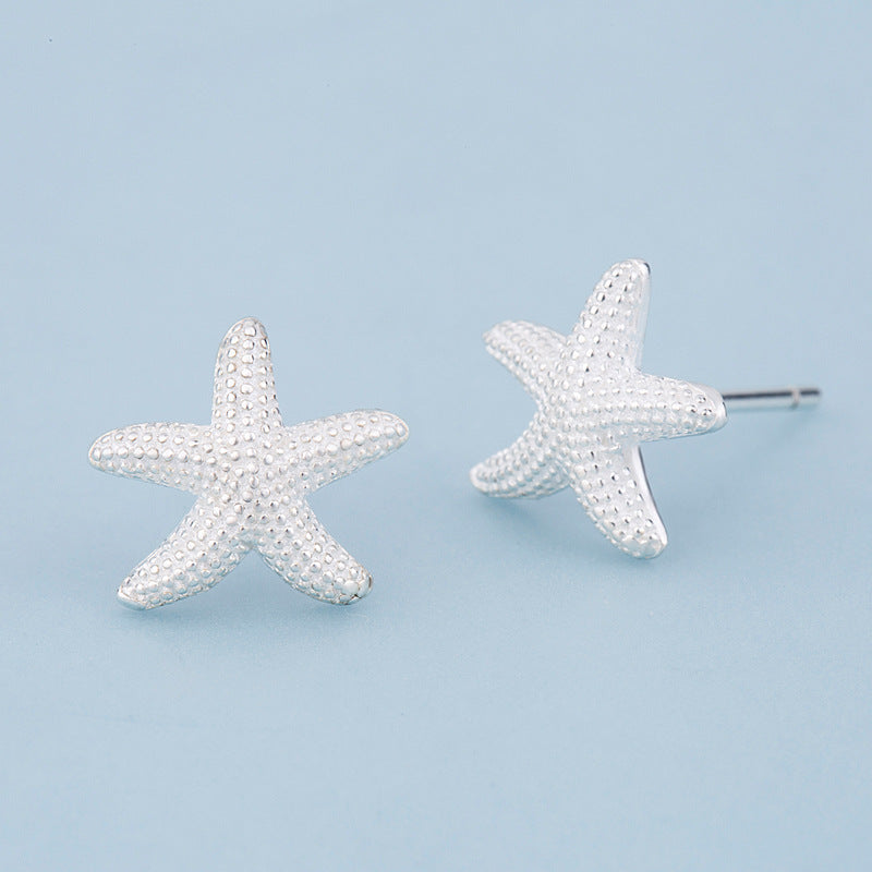 Boucles d'oreilles en forme d'étoile de mer pour femmes, accessoires de bijoux à la mode