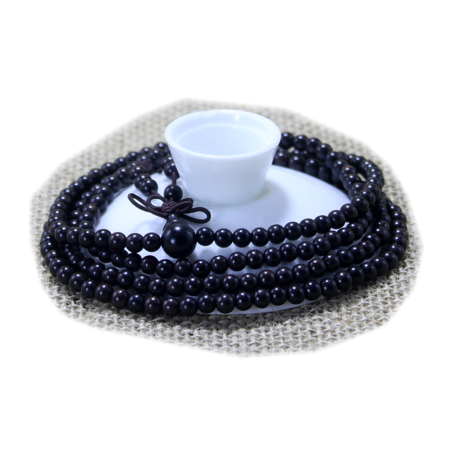 Sandalwood Small Hole Same Material Rift Bracelets