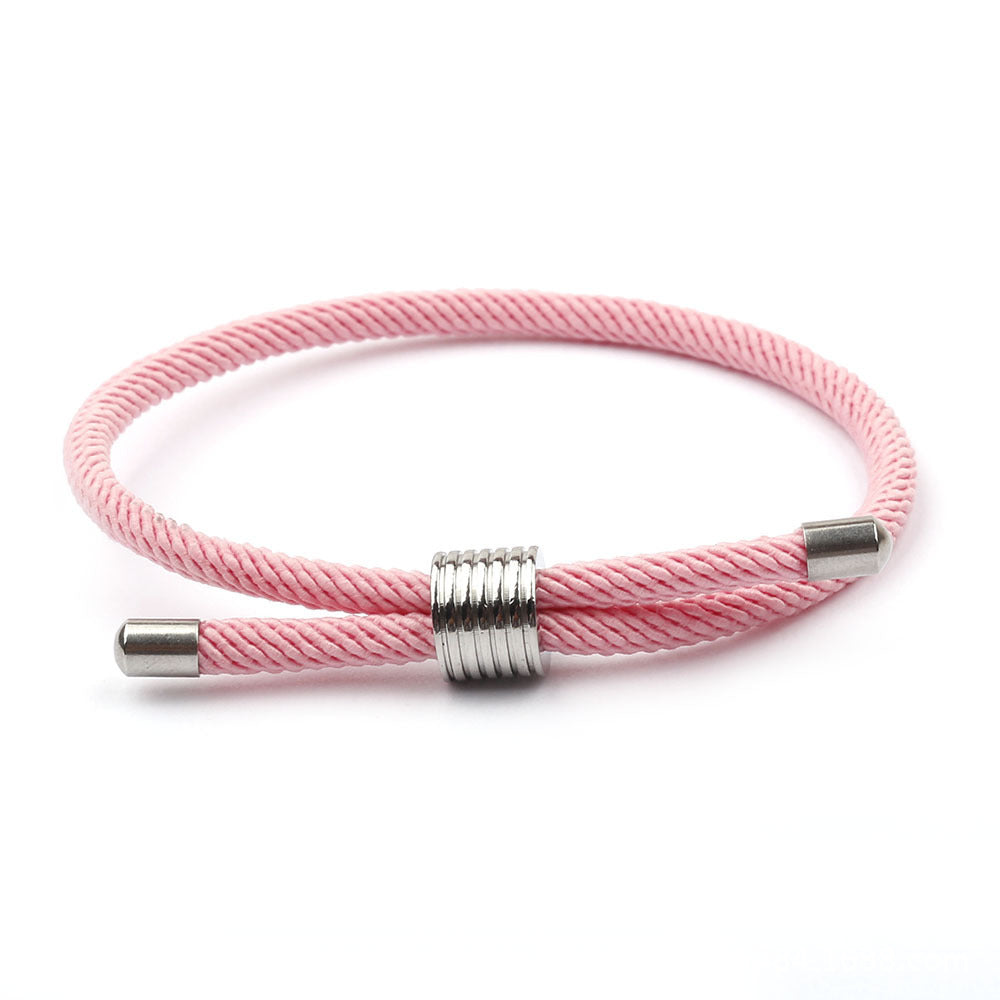 Life Red Rope Titanium Steel Fashion Bracelets