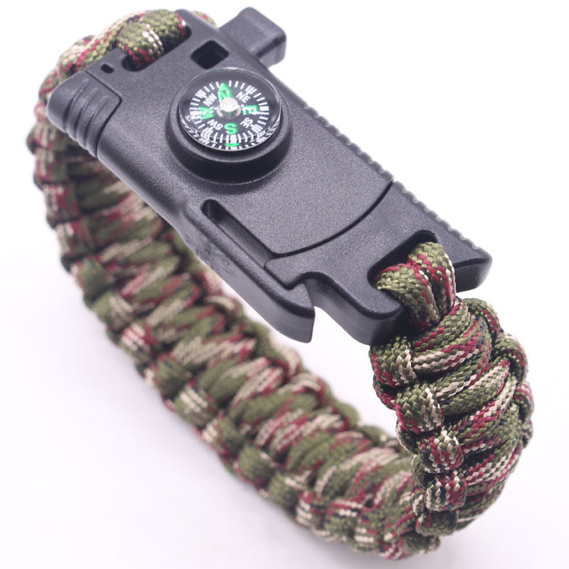 Fallschirmschnur Messer Camping Survival Fire Extreme Wildnis Armbänder