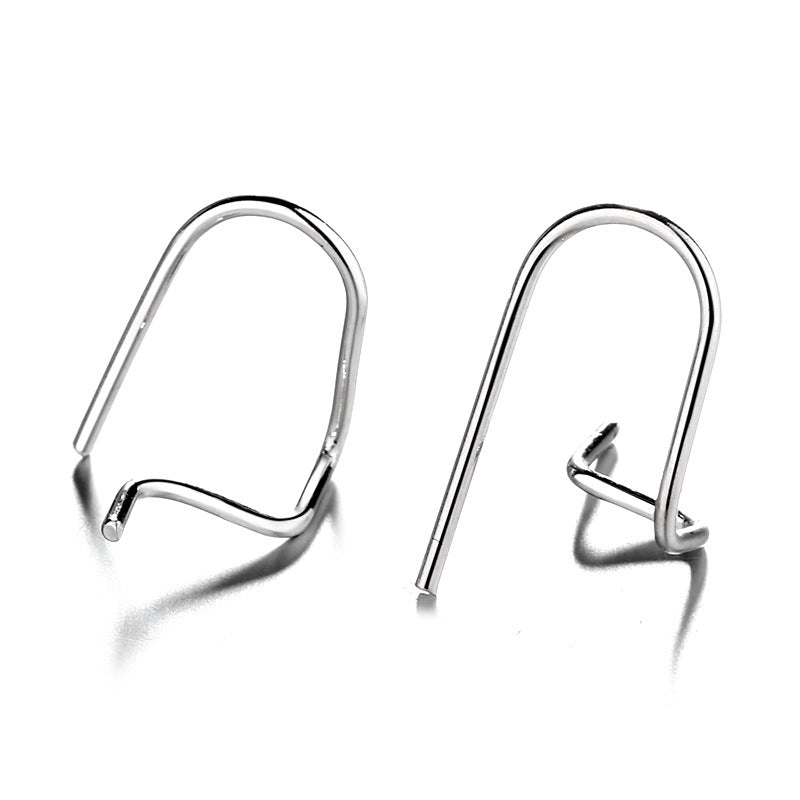 Petites boucles d'oreilles noires tendance, simples et cool, pour femmes et hommes