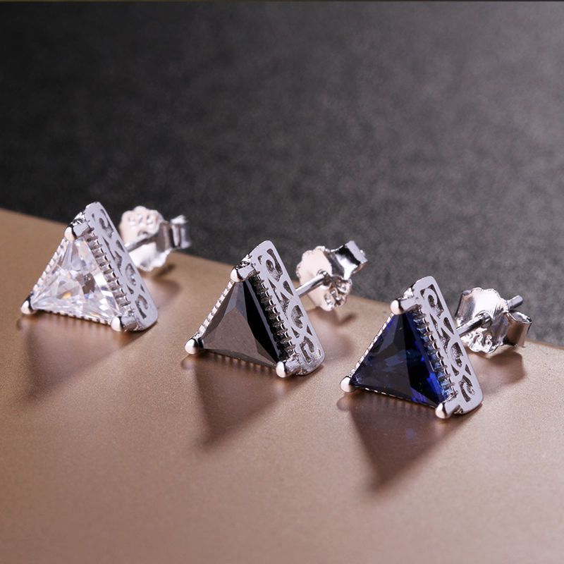 Women's & Men's & Korean Style For Triangle Retro Trendy Personality Earrings