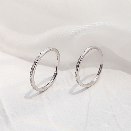 Female Simple No Color Fading Style Rings