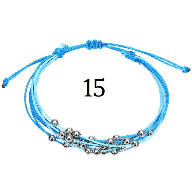 New Handmade Beaded Woven Wrist Boys Bracelets