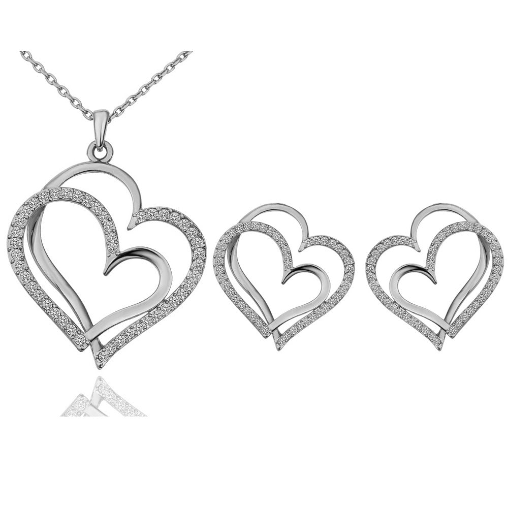Classy Slouchy Graceful Fashion Korean Two-piece Jewelry Set