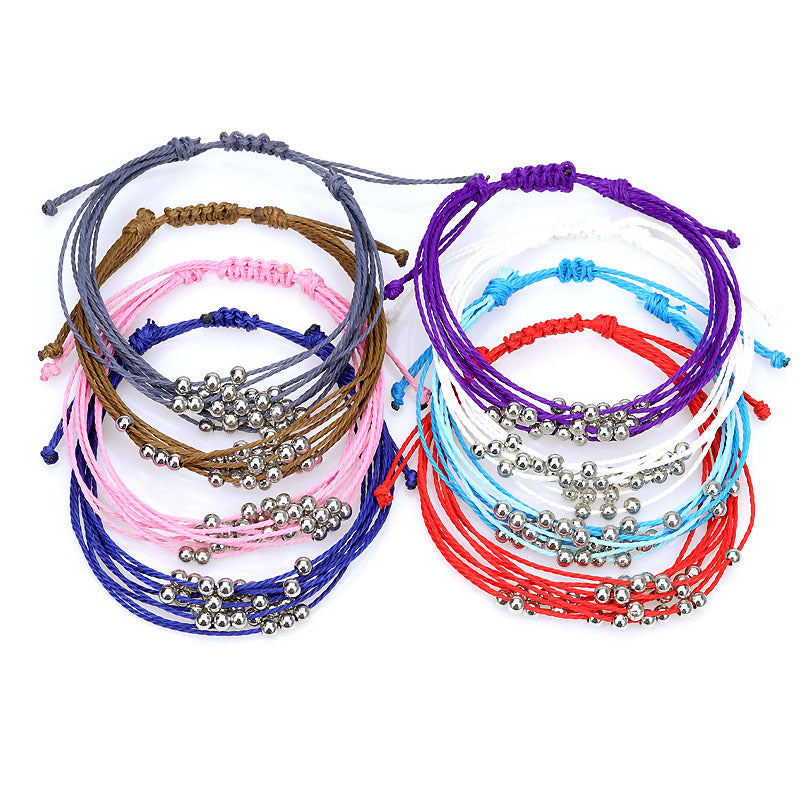 New Handmade Beaded Woven Wrist Boys Bracelets