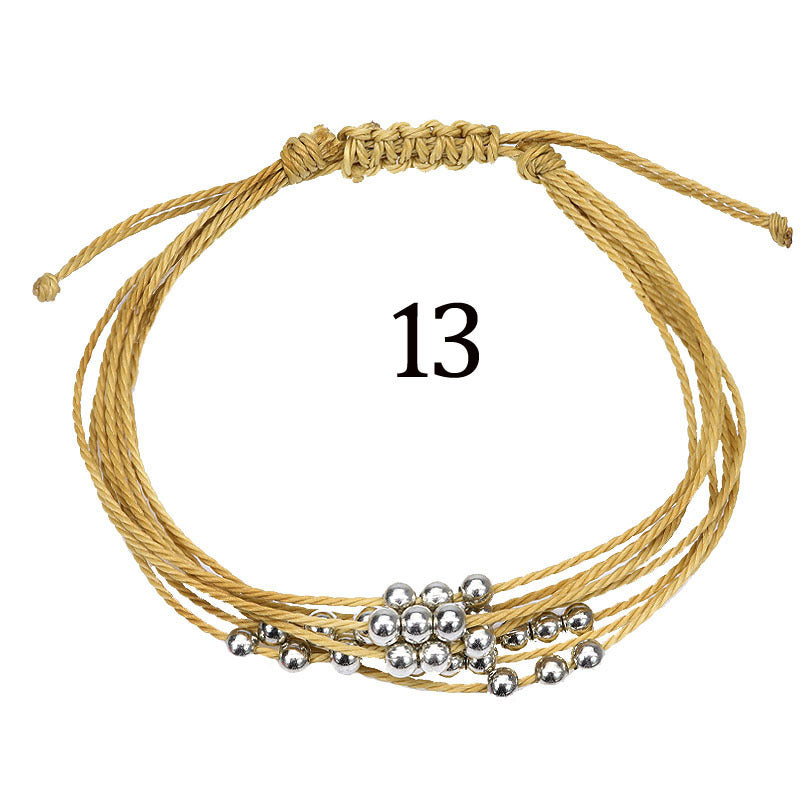 New Handmade Beaded Woven Wrist Boys Bracelets