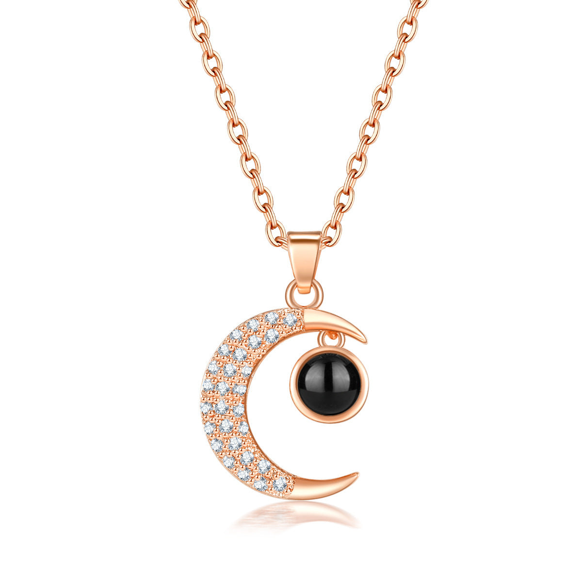 Creative Star Moon Language Love You Short Clavicle Necklaces