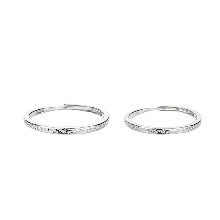 Female Simple No Color Fading Style Rings