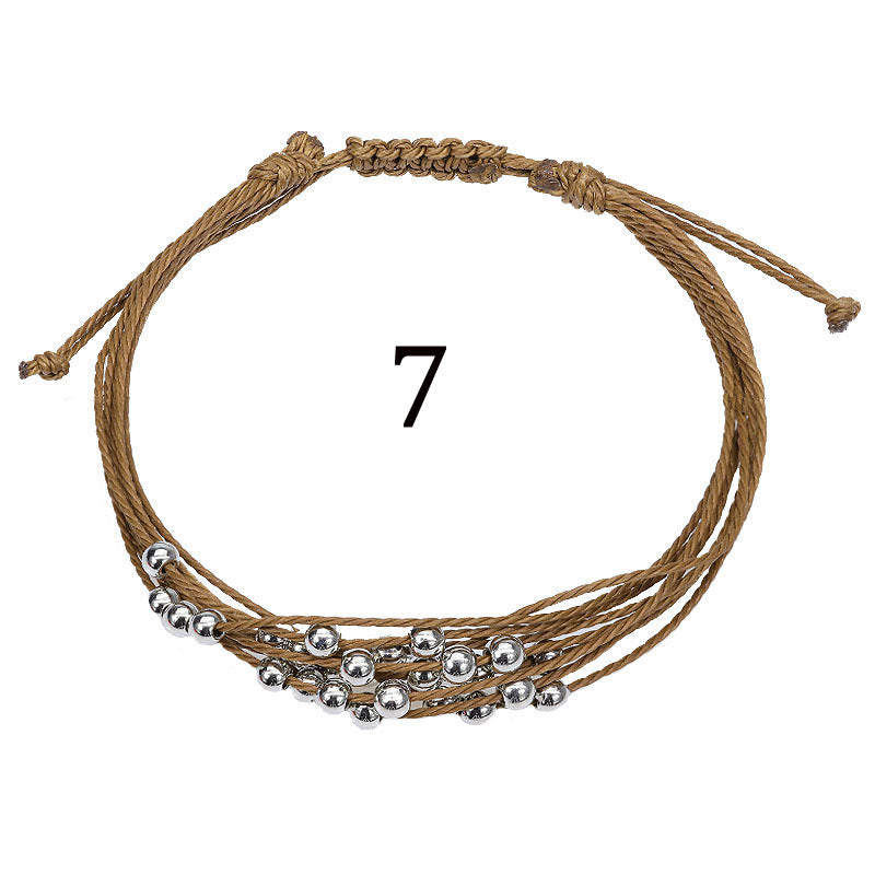 New Handmade Beaded Woven Wrist Boys Bracelets