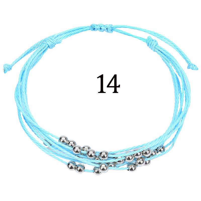 New Handmade Beaded Woven Wrist Boys Bracelets