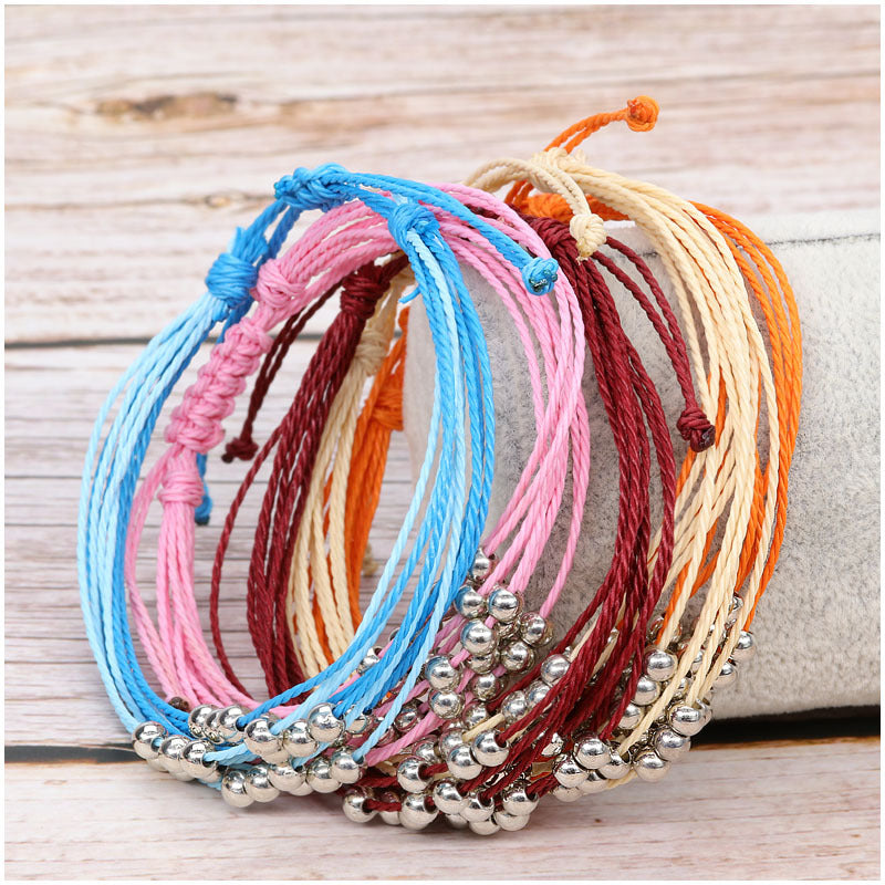 New Handmade Beaded Woven Wrist Boys Bracelets