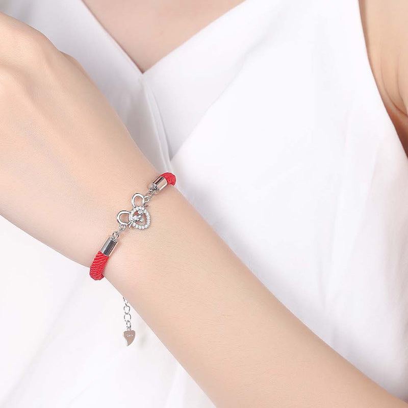 Of Rat Female Lucky Red Carrying Bracelets