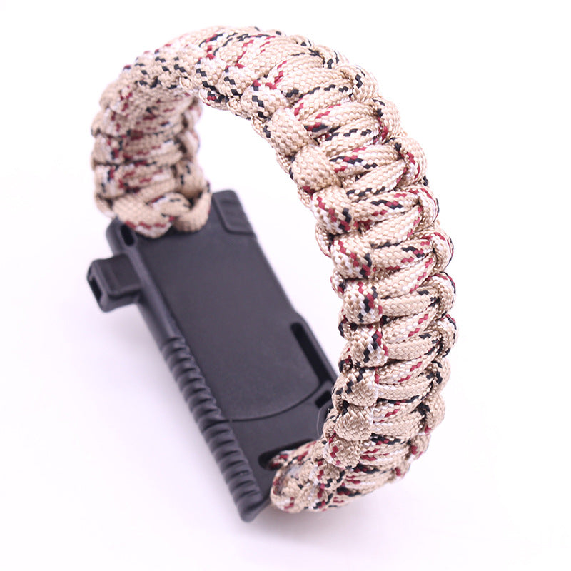 Parachute Cord Knife Camping Survival Fire Extreme Wilderness Bracelets