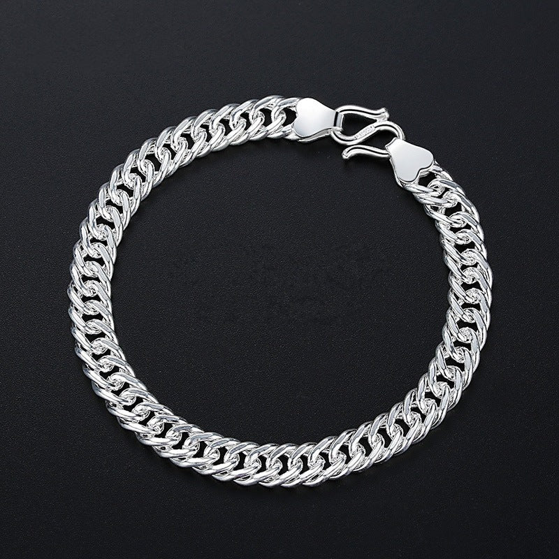 Men's Domineering Horsewhip Metal Chain Hip Hop High Street Bracelets