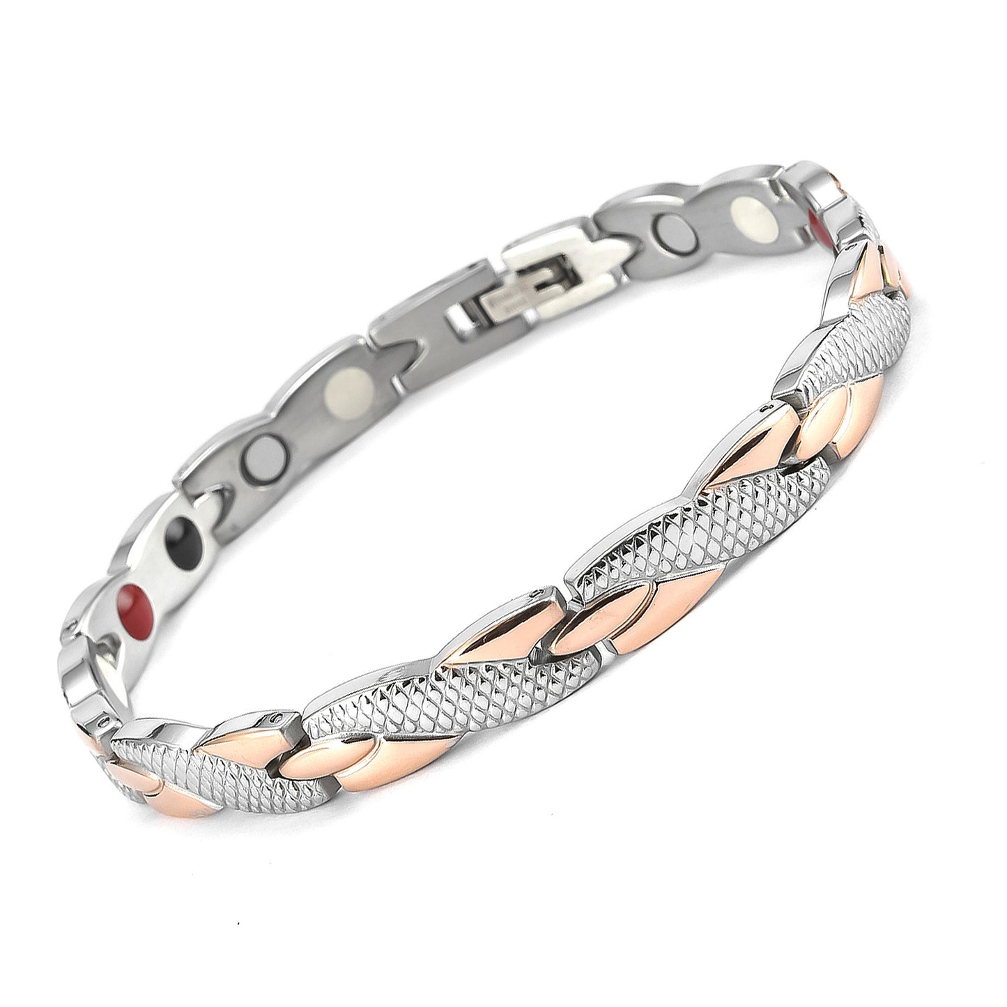 Men's Creative Snake Pattern Gold Stainless Steel Bracelets