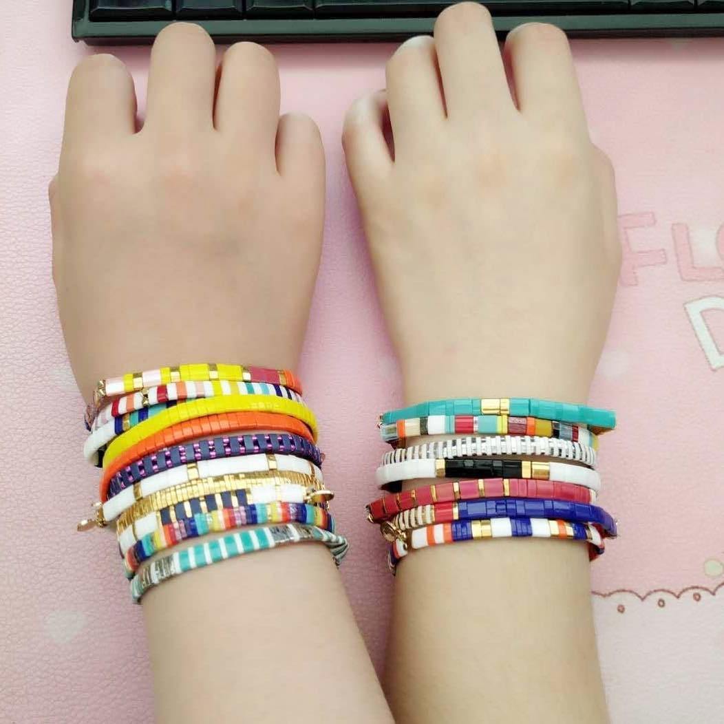 Women's Fashion Woven Beads Ornament Bohemian Bracelets