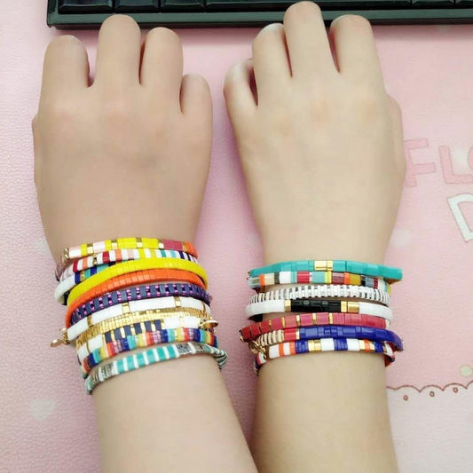 Women's Fashion Woven Beads Ornament Bohemian Bracelets