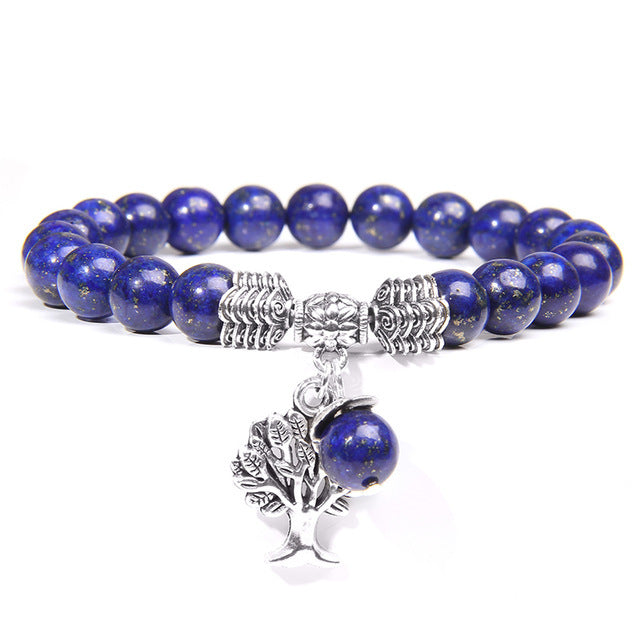 Amethyst Tree Of Life Pendant Lucky Bracelets